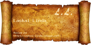 Laskai Linda névjegykártya